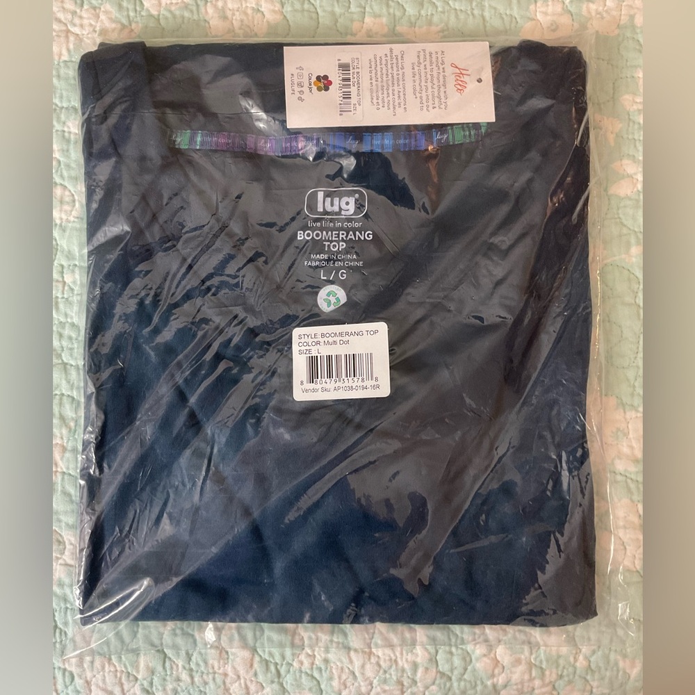 Lug navy tee